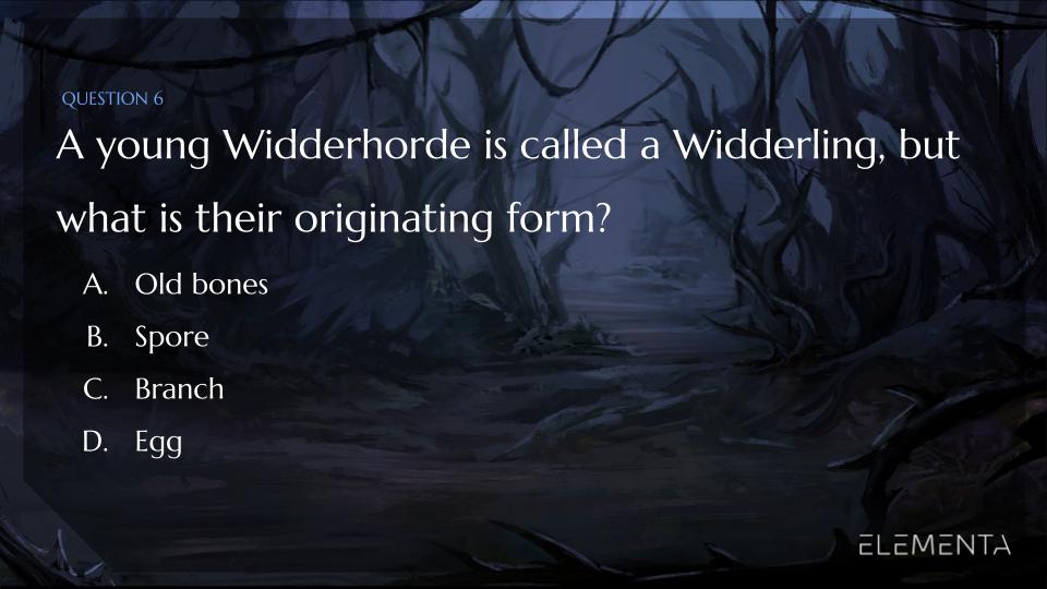 It's drop week! And we are going to be giving away NFTs all week in our Discord server so jump on in and read our epic Lore and World Building which sets the scene for the world your Characters are a part of!

Here is question 6 of our quiz to get you in the mood.

#nft #nfts
