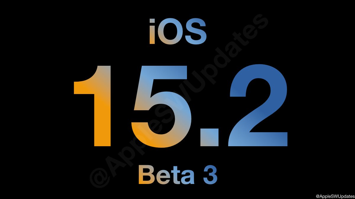 iSWUpdates's tweet image. iOS 15.2 Public Beta 3 (19C5044b) has been released. #iOS152 #iOS152PublicBeta3