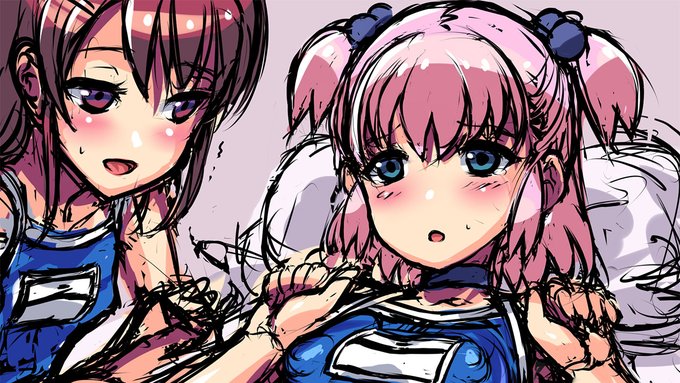 スク水の女の子、進捗など 