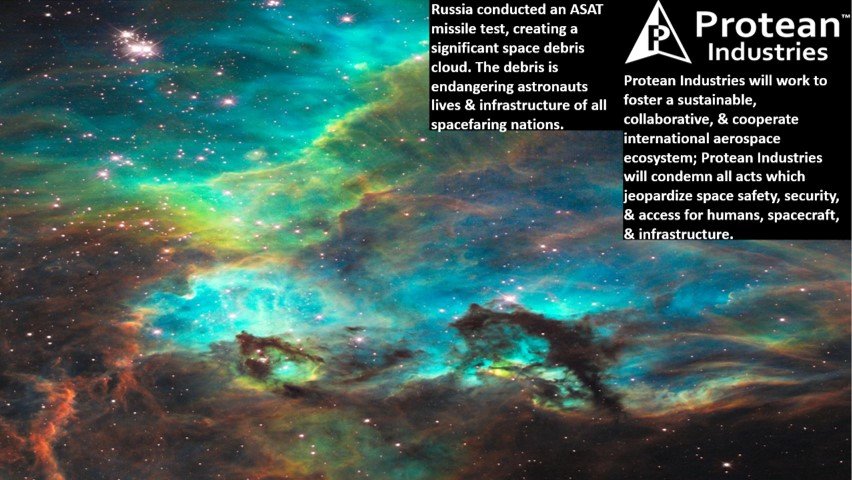 We must create better possible futures for space without #ASAT #weaponstesting threatening our Access to #space and #safety of any #astronaut