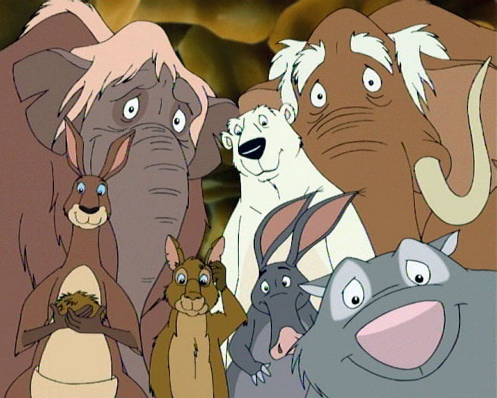 wie die anderen ausgestorbenen Arten 2080 die Menschheit im Himmel begrüßen