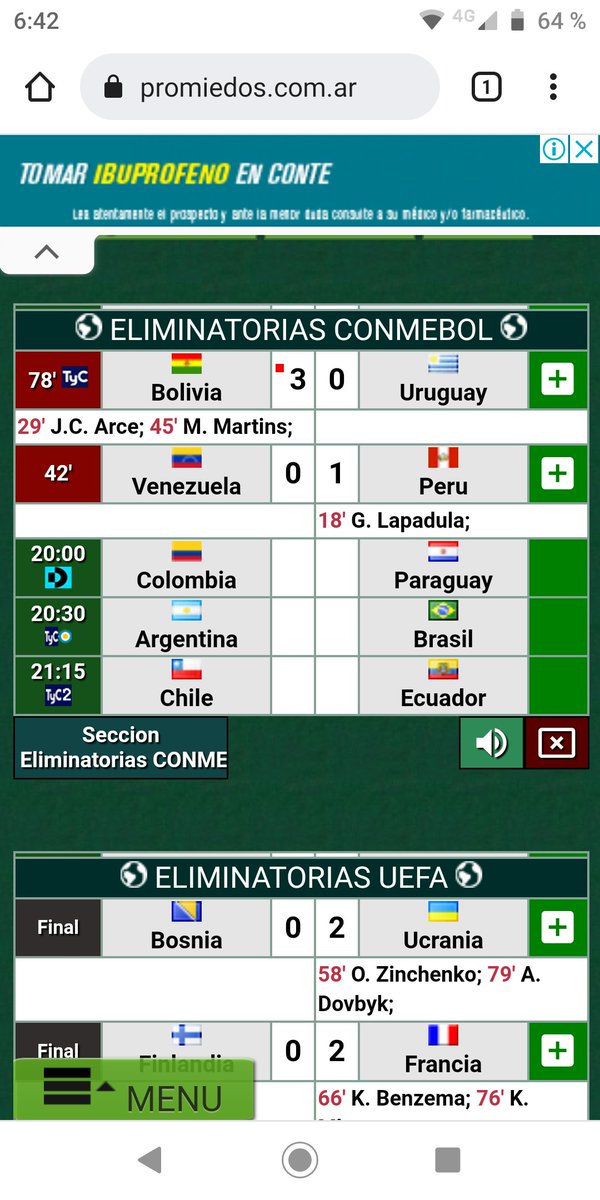 JavierDib2's tweet photo. .@PanchiPalopoli  si señor estoy buscando el Twitter dónde lo aticipaste ....lo dijiste me acuerdo apenas arranco Uruguay afuera....yo pensaba lo mismo me acuerdo https://t.co/oiA0KVfnCa