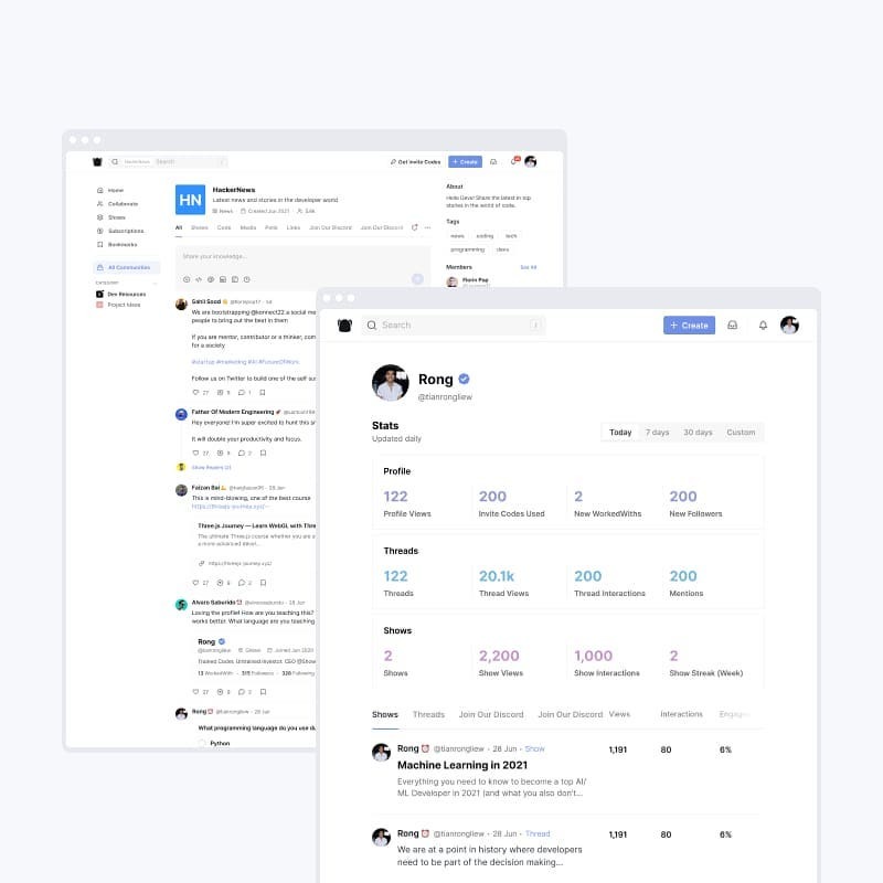 yesremote's tweet photo. Some screens of Showwcase 🖥️ https://t.co/CElxRtR5Jh