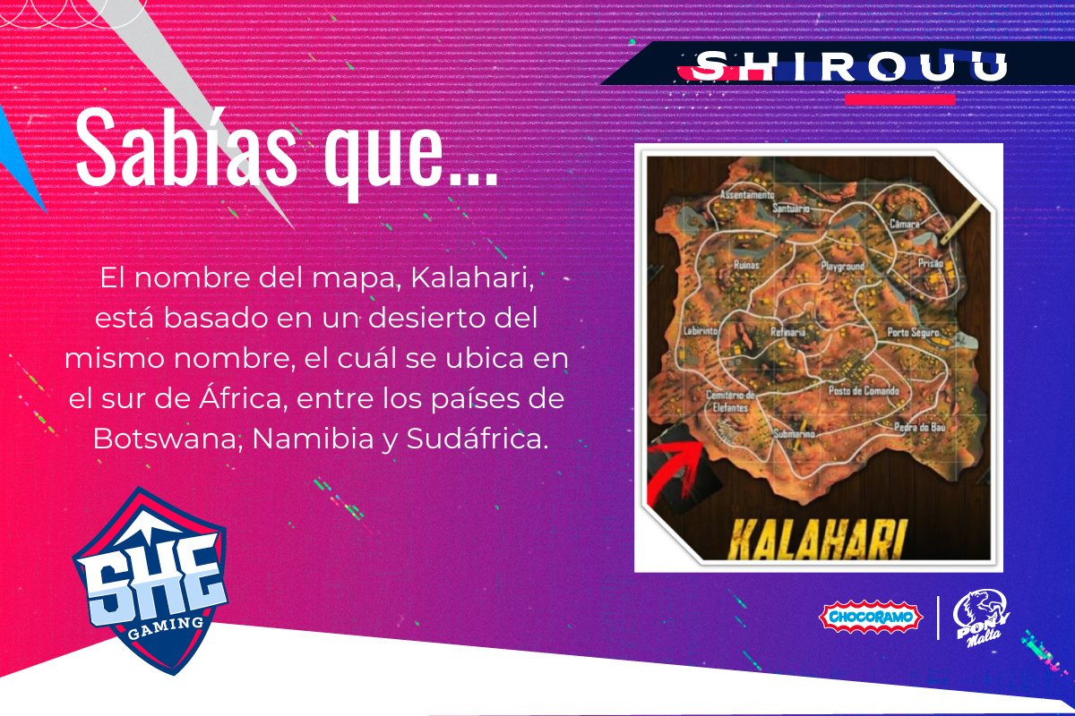 lashirouu's tweet photo. Si me inspiraba el ambiente africano :D
Recuerda seguirnos en nuestras redes sociales @shegamingcol
#freefire #freefirevideos #freefiregarena #freefirebooyah #freefirelatam #freefiremobile #shegamingcol https://t.co/faU881lVw4