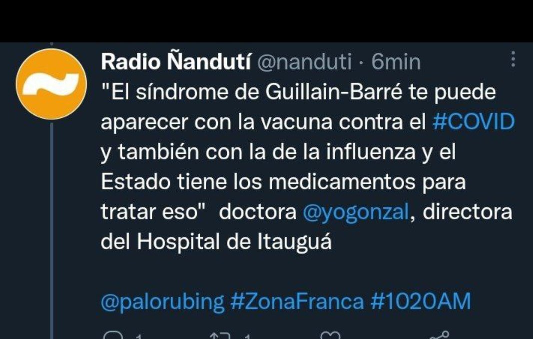 mirian_1308's tweet photo. Por qué borraron esto @nanduti ? https://t.co/liKwgrk1Fz