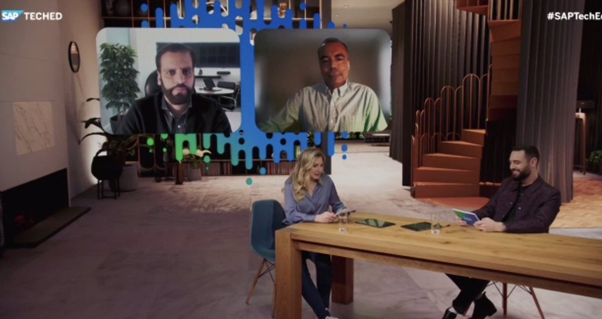 Had a great time sharing the innovations that we've worked hard on for our customers and developers. Thank you Kash, for joining me on TechEd’s virtual stage and sharing PayPal's use case. Hope you all have a great TechEd, and see you at the executive live Q&amp;A! #SAPTechEd #SAPBTP