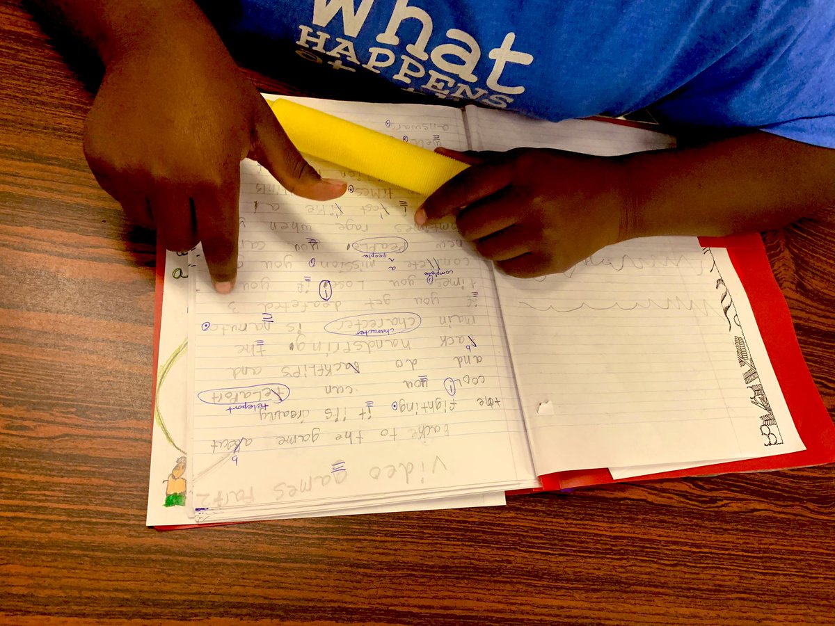 sarah_joy4's tweet photo. Writing centers today in grade 5/6! Working on #sentencefluency with @SmekensEd! This may be our new favourite way to practice this WRITING TRAIT! 📝😍 @RCSD_No81 @Sttheresa_rcsd https://t.co/tDF3j9r8yk