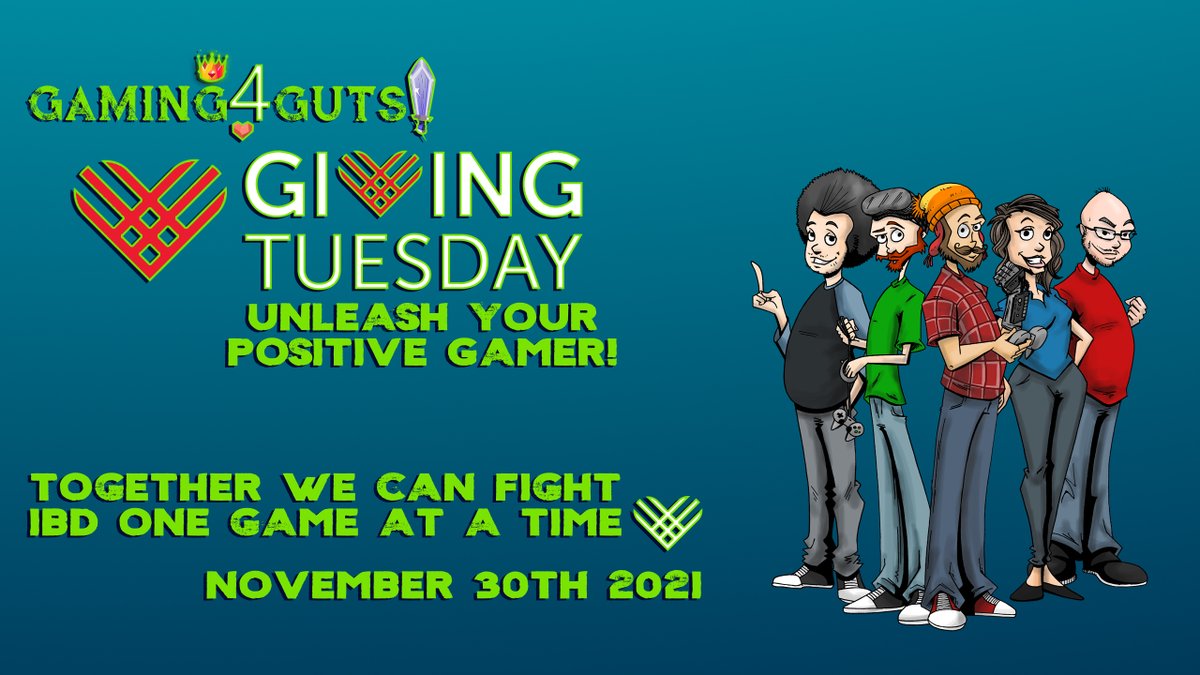 gaming4guts's tweet photo. For #givingtuesday we are asking that you consider donating to our annual #fundraiser. Every dollar helps us fight this battle 1 game at a time against #IBD. Will you join us?
#UlcerativeColitis #gaming4guts #CrohnsDisease #jpouch #ostomy #INDColitis #charitystream #GivingTues https://t.co/FUQtoBVgng