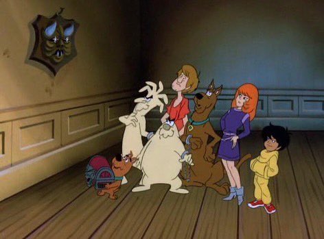 ScoobyandCam's tweet photo. Happy 36th Anniversary to “Coast to Ghost”. This episode is from “The 13 Ghosts of Scooby-Doo” Season 1, episode 11. This episode aired on November 16th, 1985.

#ScoobyDoo #The13GhostsofScoobyDoo  #Rankor #ChestofDemons #FlimFlam #Daphne #ScrappyDoo #Shaggy https://t.co/rB8lO7Dbgn