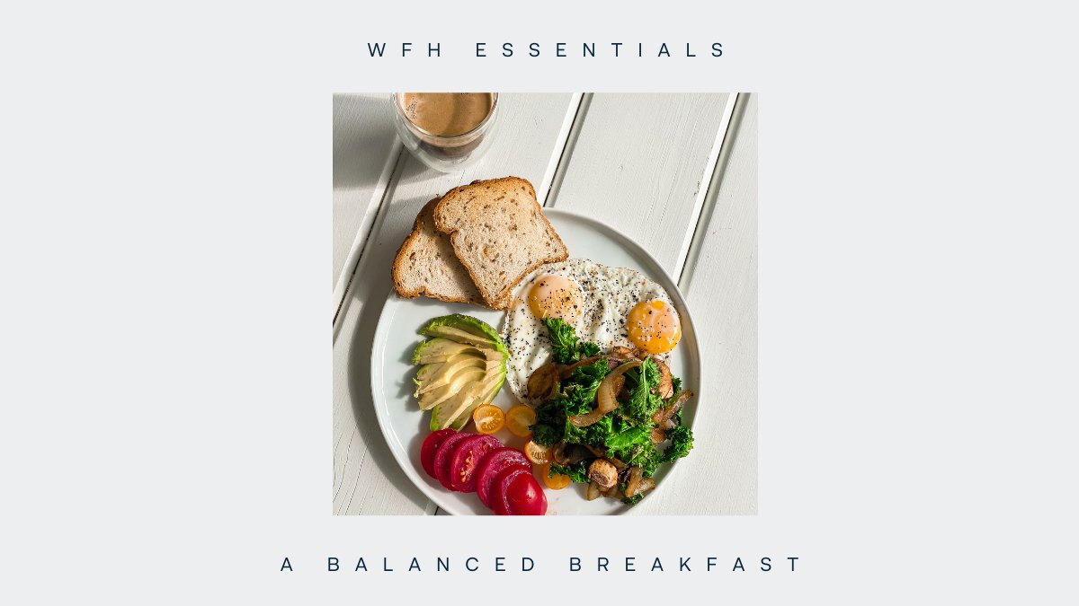 Everyone has their way to start the day when #WFH. Our marketing coordinator Abbi sets her day up for success with a balanced morning routine; a quick morning walk followed by a balanced breakfast and a fresh cup of coffee. How do you start your mornings #WorkingRemotely?
