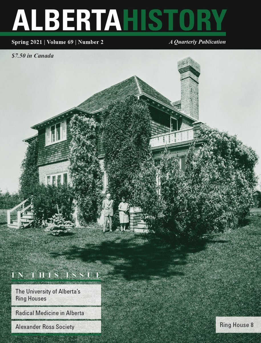 The Rich History and Endangered Future of the University of Alberta’s Ring Houses
By Connor J. Thompson and Dr. Sarah Carter
Alberta History published quarterly by The Historical Society of Alberta. albertahistory.org/contact-us
#savetheringhouses #yeghistory #UAlberta #albertahistory