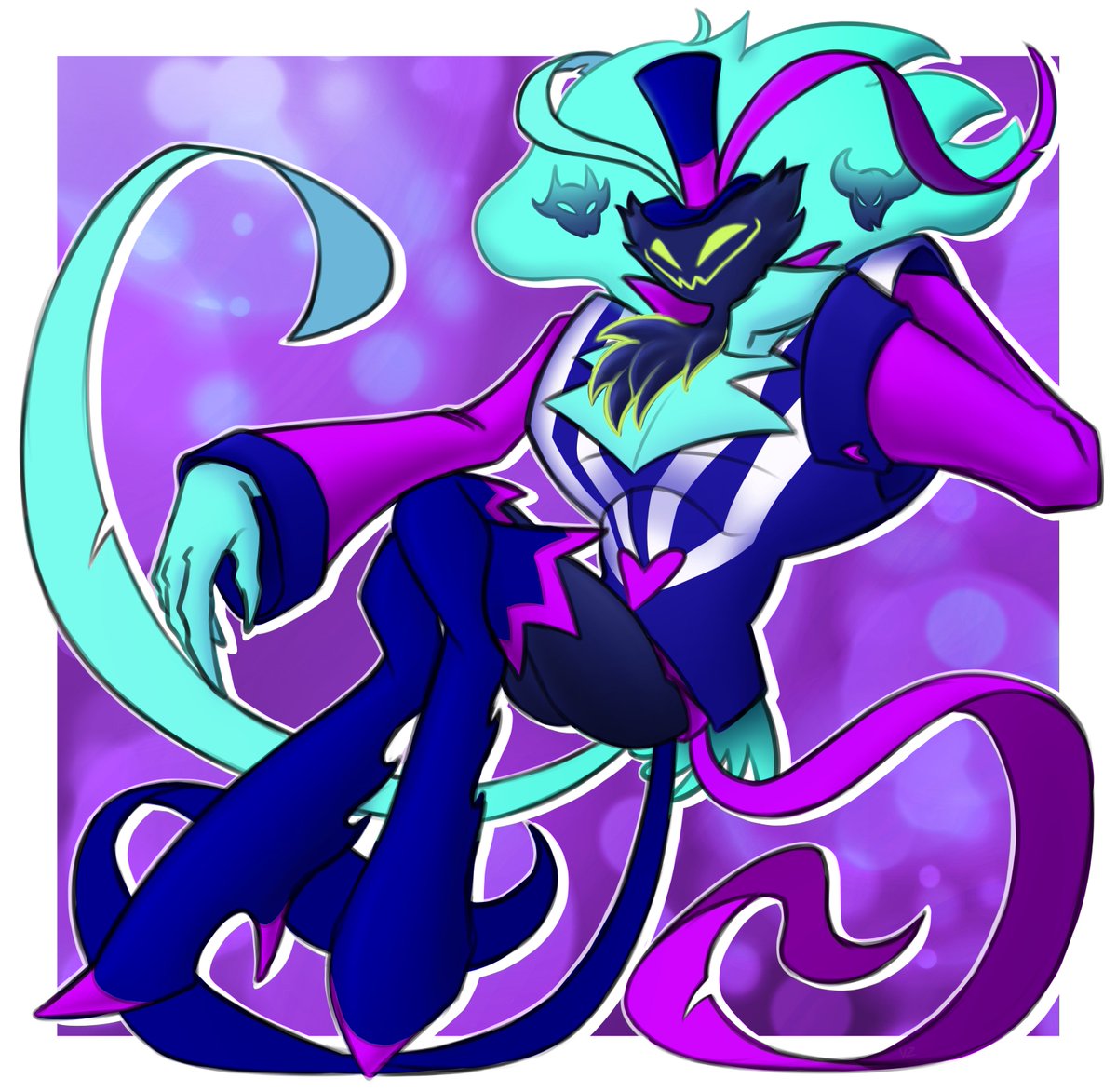 vickyzot's tweet photo. Asmodeus just stole my heart, I couldn't stand from not to draw at least something simple with him (rly, he touched the huge part of my kinks, uhhh 👉👈)

#HelluvaBoss #Asmodeus #ArtistOnTwitter #art https://t.co/CZ6ggFOlgg