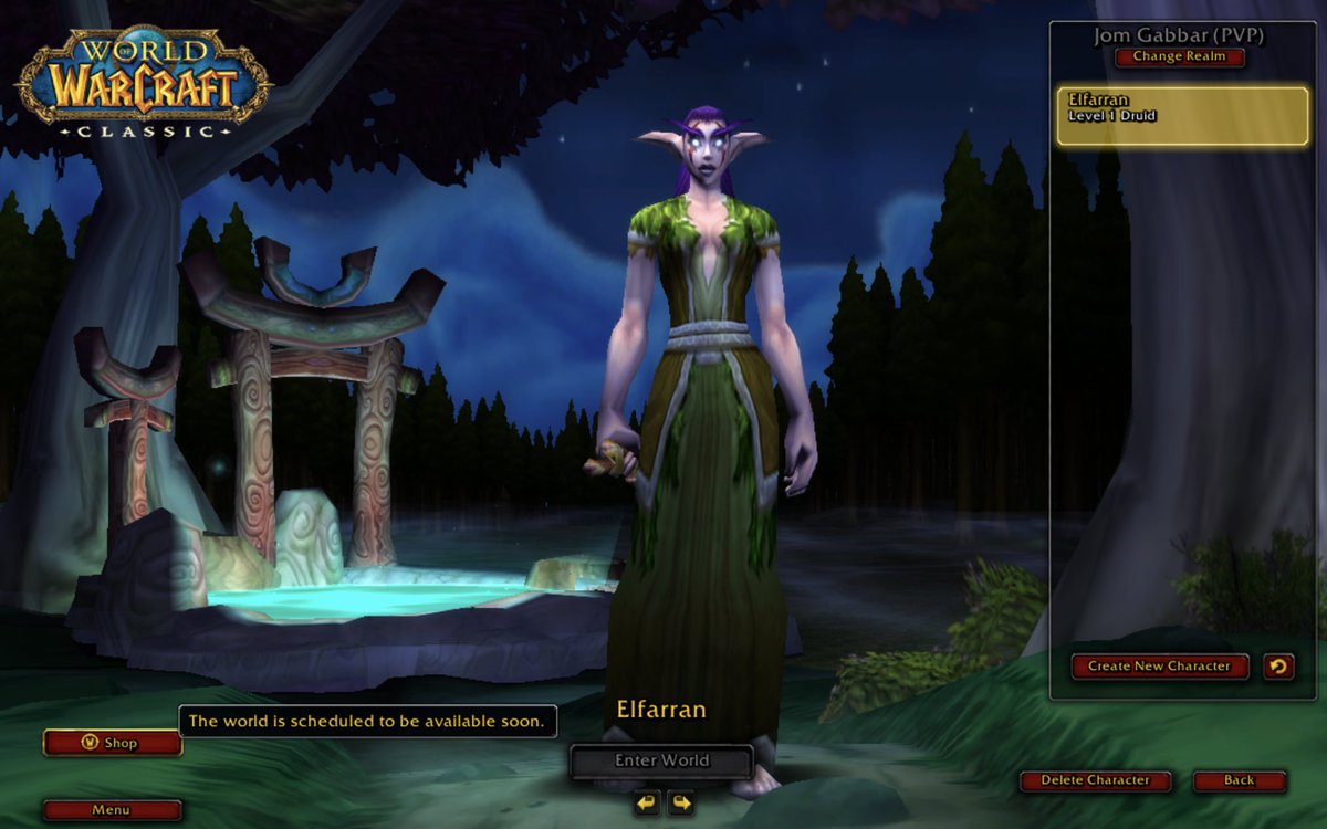 ThreeDruids's tweet photo. Moments Before SoM Launch - November 16, 2021 #wow #som #worldofwarcraft #wowclassic 
#seasonofmastery #hc #hardcore #druid #nightelf #nelf #rp #battlemaster #wsg
#classicsom #blizzard #classicwow #screenshot #azeroth #pcgamer #warcraft #gomgabber #mmo #mmorpg #notagain https://t.co/fSNkAI1wFA