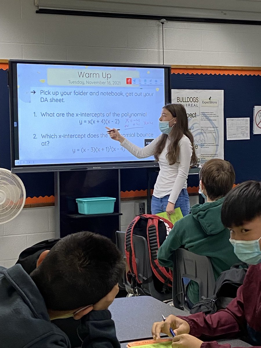 mrsgoldstein_'s tweet photo. I had a couple of rockstar students offer to go over the warm up with the class today! #fairdale4life https://t.co/IAdXddWyeV