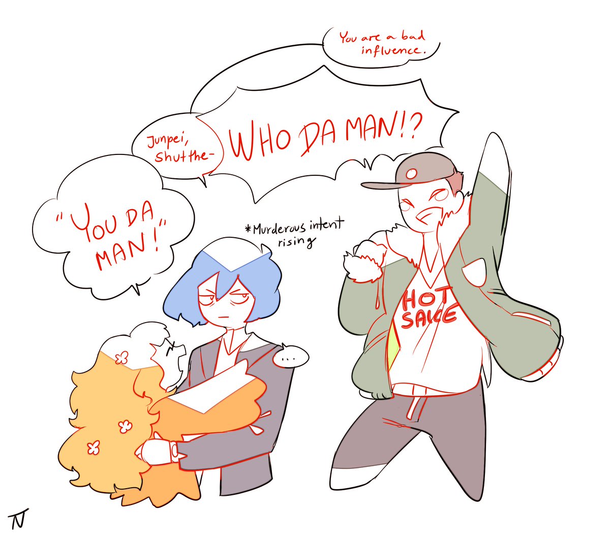 family au is the greatest creation to ever come from my fat juicy shiny brain 