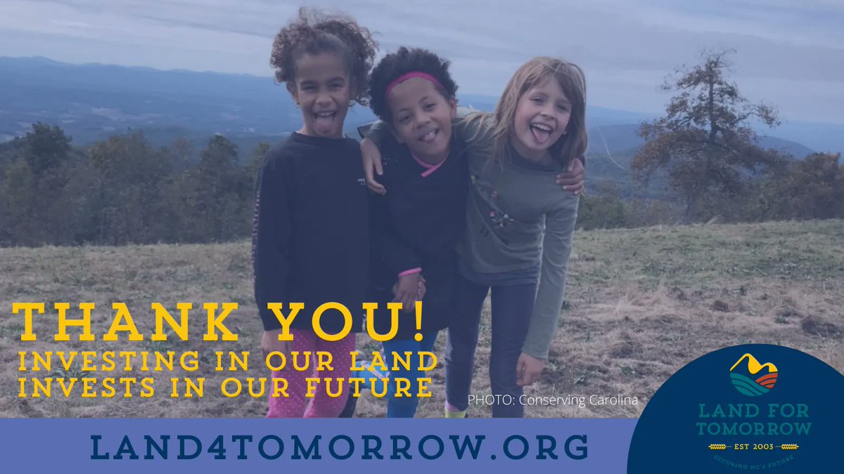 Land for Tomorrow (@land4tomorrow) on Twitter photo Thank you to <a href="/NC_Governor/">Governor Josh Stein</a> and #ncga for a budget that prioritizes land and water conservation. This historic funding to the state’s conservation trust funds and conservation priorities will benefit people and nature for generations to come. #ncpol
<a href="/NCHouseSpeaker/">NC House Press</a> <a href="/SenatorBerger/">Senator Phil Berger</a> Thank you to <a href="/NC_Governor/">Governor Josh Stein</a> and #ncga for a budget that prioritizes land and water conservation. This historic funding to the state’s conservation trust funds and conservation priorities will benefit people and nature for generations to come. #ncpol
<a href="/NCHouseSpeaker/">NC House Press</a> <a href="/SenatorBerger/">Senator Phil Berger</a>