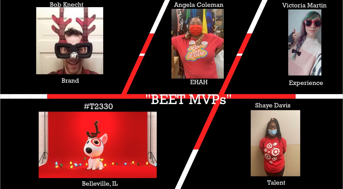 #2330 Big shout out to to these team members that help champion these 4 focuses at T2330 in order to “BEET” the competition!
#R100Cares #D117Cares <a href="/elainequitos/">elaine quitos</a> <a href="/Courtneywin3/">Courtney Winchester</a> <a href="/heit_tim/">Tim Heit</a>