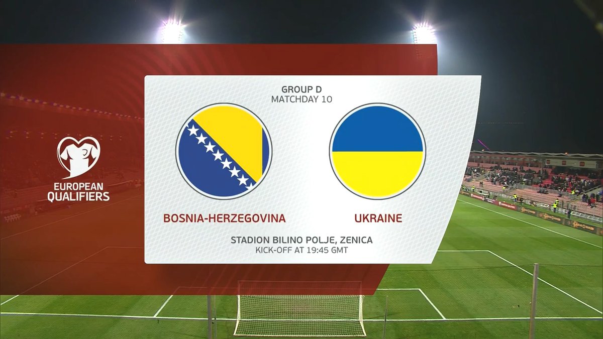 Full match: Bosnia-Herzegovina vs Ukraine