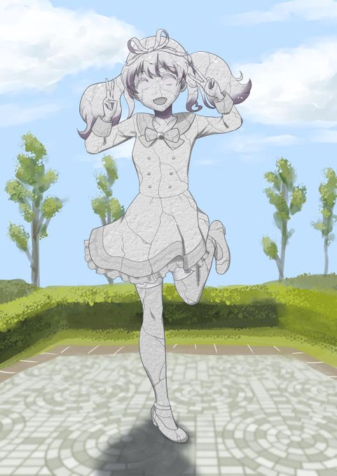 patreonが凍結しました。これらの作品がまずかったみたいです。未成年?それとも平面化、石化が問題だともうやめるしか。 