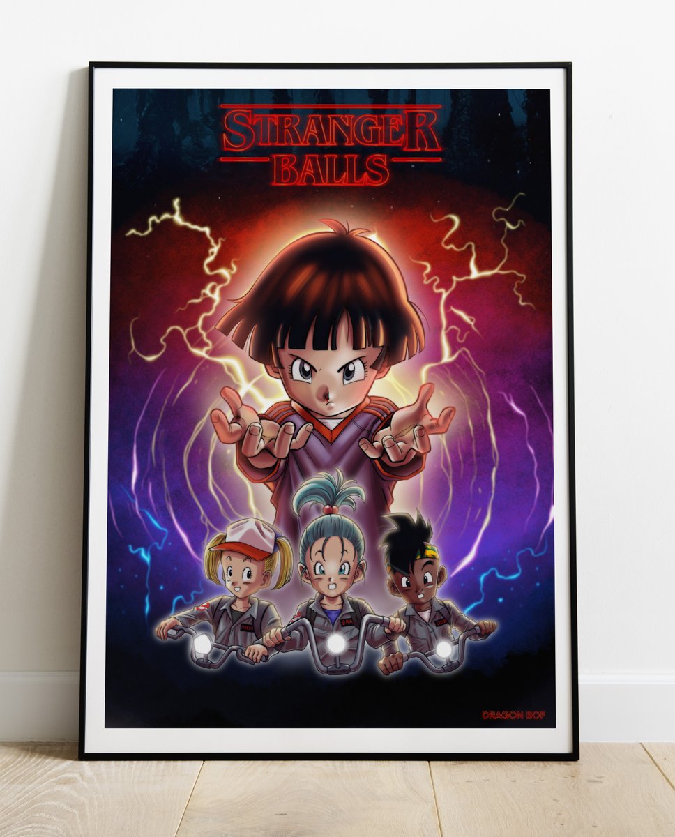DragonBof's tweet photo. 1️⃣7️⃣ BOFTOBER - Stranger Balls 🩸🚲

Espero que os guste este crossover entre Dragon Ball y Stranger Things

Comparte si te ha gustado, gracias!😀 https://t.co/gBbG7JymrV