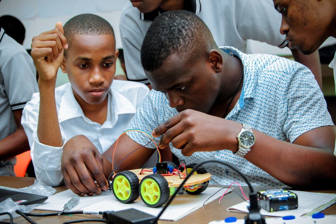 RobotechLabsTZ's tweet photo. Today's makers in the making!
---------
We are proud to see the young generation motivated towards learning new things beyond the classroom.
If they can do it, so can you..
What are you waiting for?! Join us now!
#robotechtz #techtz https://t.co/3EYB8UiVwG