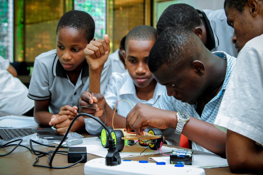 RobotechLabsTZ's tweet photo. Today's makers in the making!
---------
We are proud to see the young generation motivated towards learning new things beyond the classroom.
If they can do it, so can you..
What are you waiting for?! Join us now!
#robotechtz #techtz https://t.co/3EYB8UiVwG