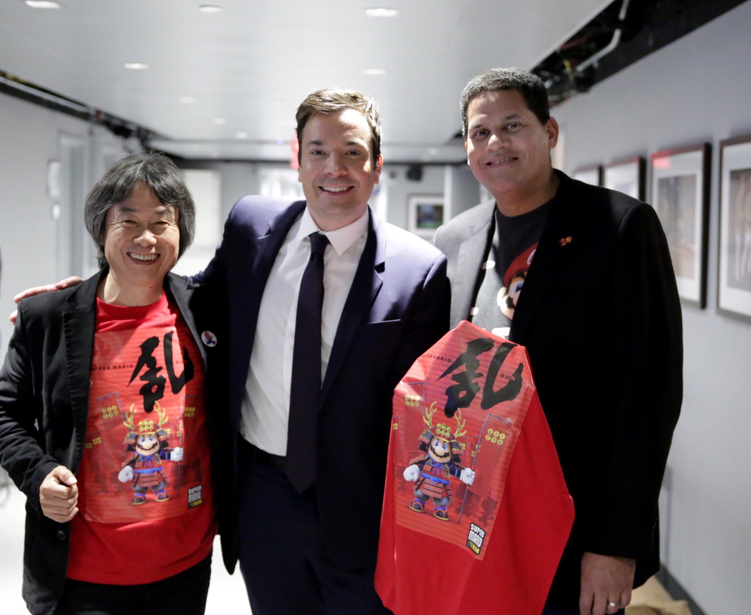 Happy birthday Shigeru Miyamoto!  From a couple of your friends. 