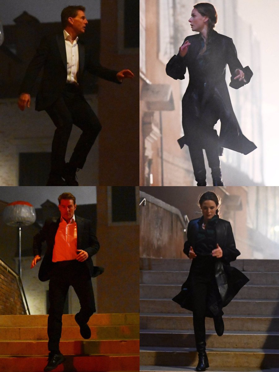 they’re running towards each other