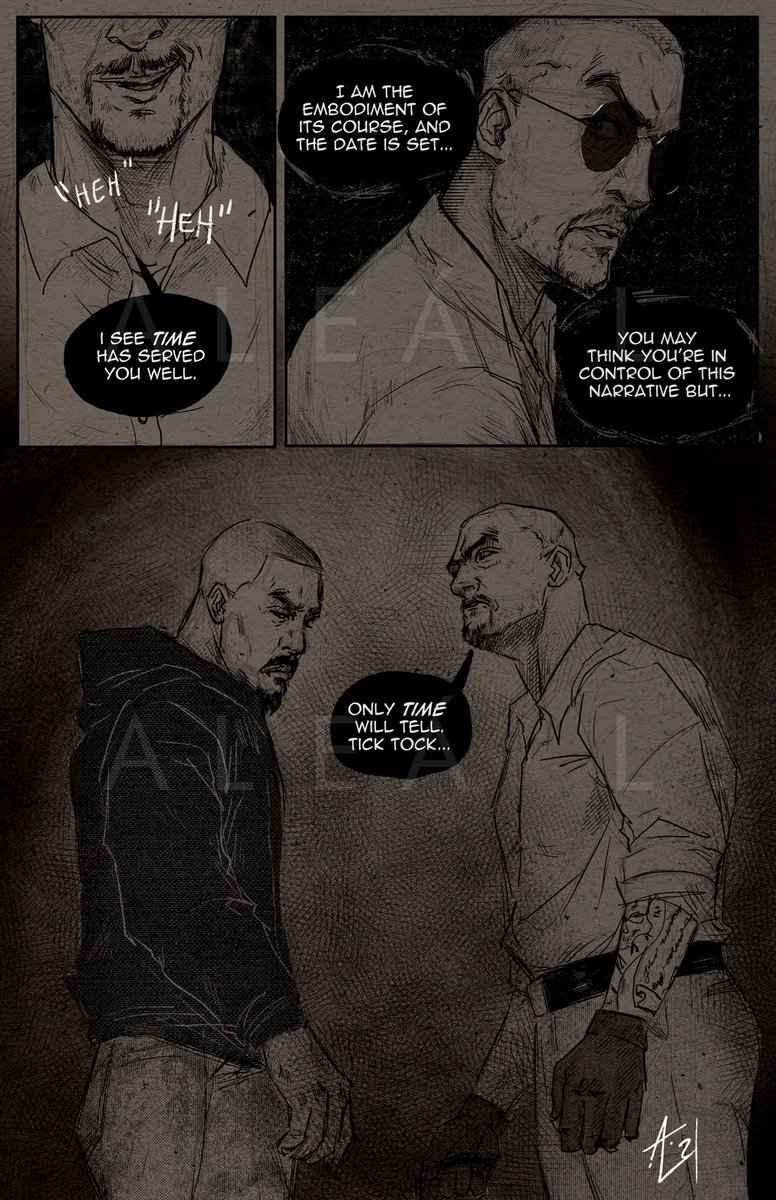 alea_laylay's tweet photo. @realKILLERkross this idea abruptly woke me out of sleep. Thought of an “encounter” you and @therealec3 would have in time & space ⚔️#ec3vkross #killerkross #ec3 #freethenarrative #krosscult #freec3 #fanart #artistforhire #comicart #wrestling #fight https://t.co/ad93fYOemg