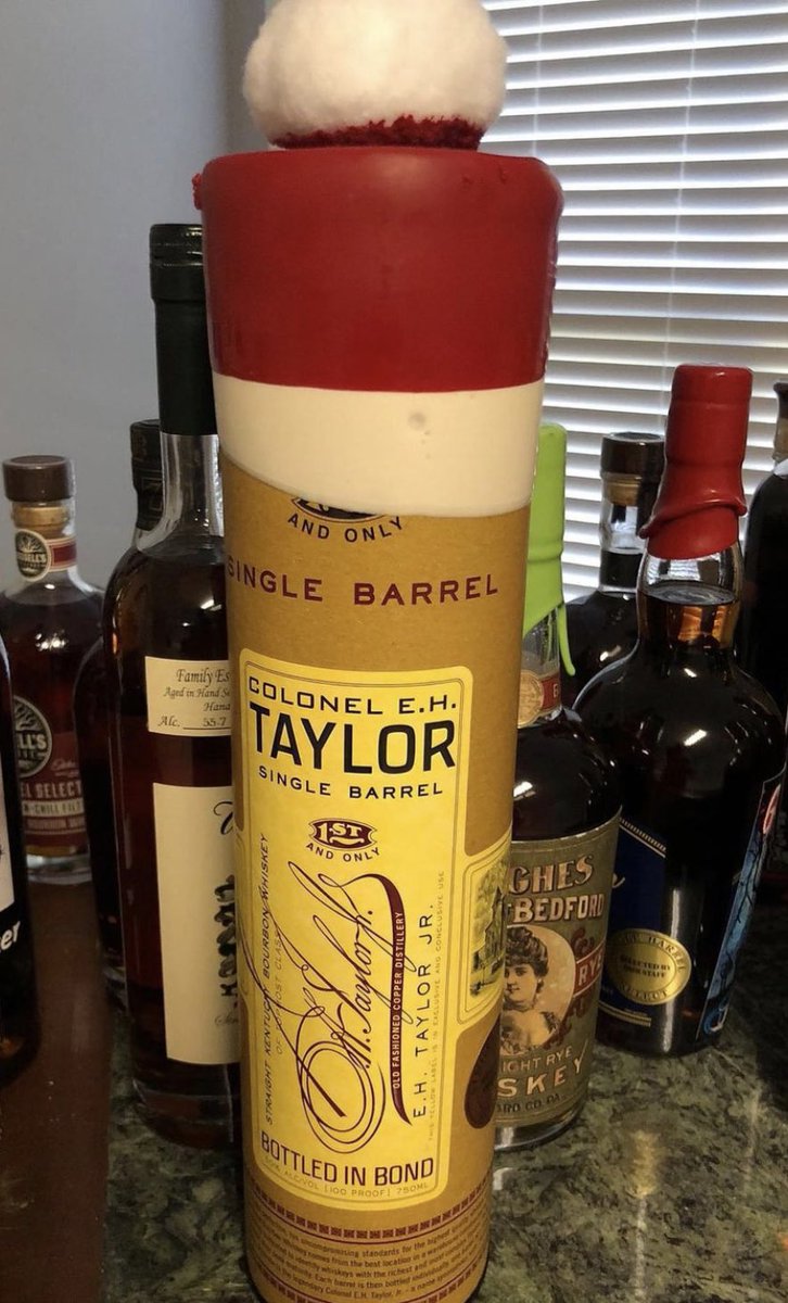 TheBourbonNews's tweet photo. What are your thoughts on aftermarket altering of bottles? The waxing of a cardboard tube is the most ridiculous thing I’ve ever seen.
#colonelehtaylor #CEHT #bourbon #whiskey https://t.co/P6JGGMcfqg