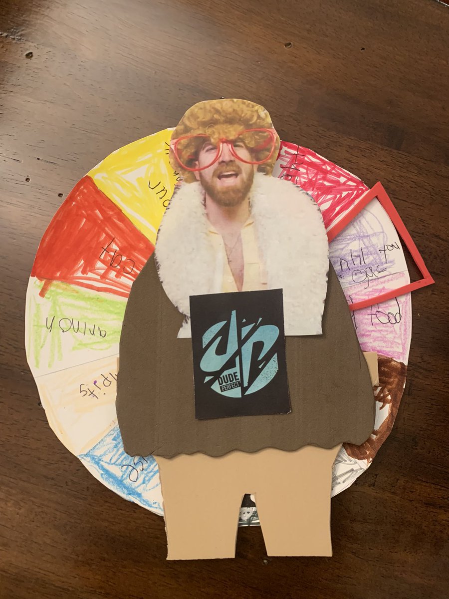 mrsbeachteaches's tweet photo. What turkey? No turkey here! Just #nedforrester from @DudePerfect #overtime! #kindergarten #turkeydressup #wheelunfortunate https://t.co/hpkg9iwTDW