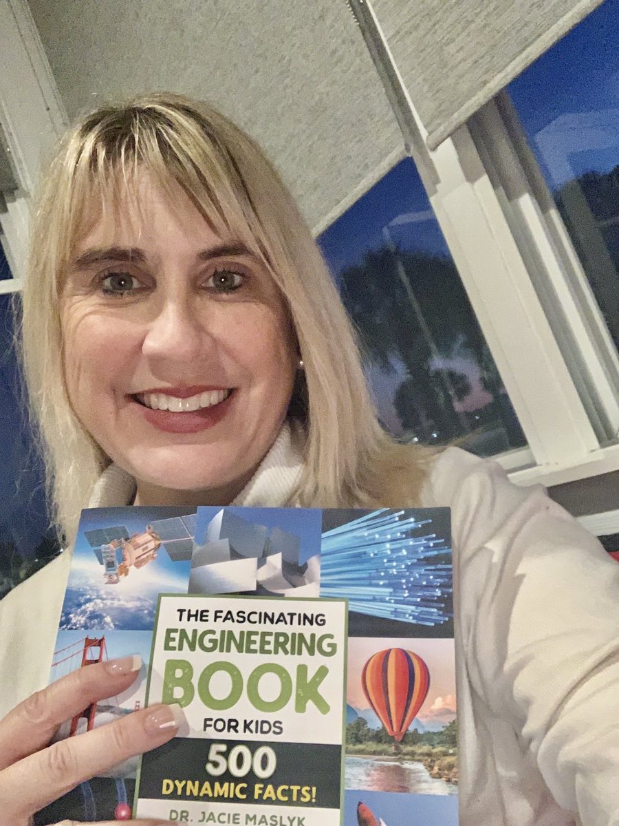 DenisecWright's tweet image. This #STEMEducator loves The Fascinating Engineering Book for Kids by ⁦@DrJacieMaslyk⁩ ! It shows real world examples to my students!  Go out and get it for your students!