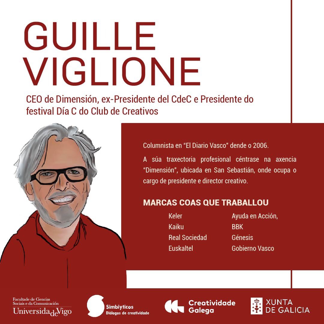 fcom_uvigo's tweet photo. Estas mentes creativas van estar o venres na #fcsc contándonos proxectos, anécdotas, curiosidades, estilos… #falamedoteu #talentofcsc #uvigo #creatividad #publicidad https://t.co/vpTK8dCCxc