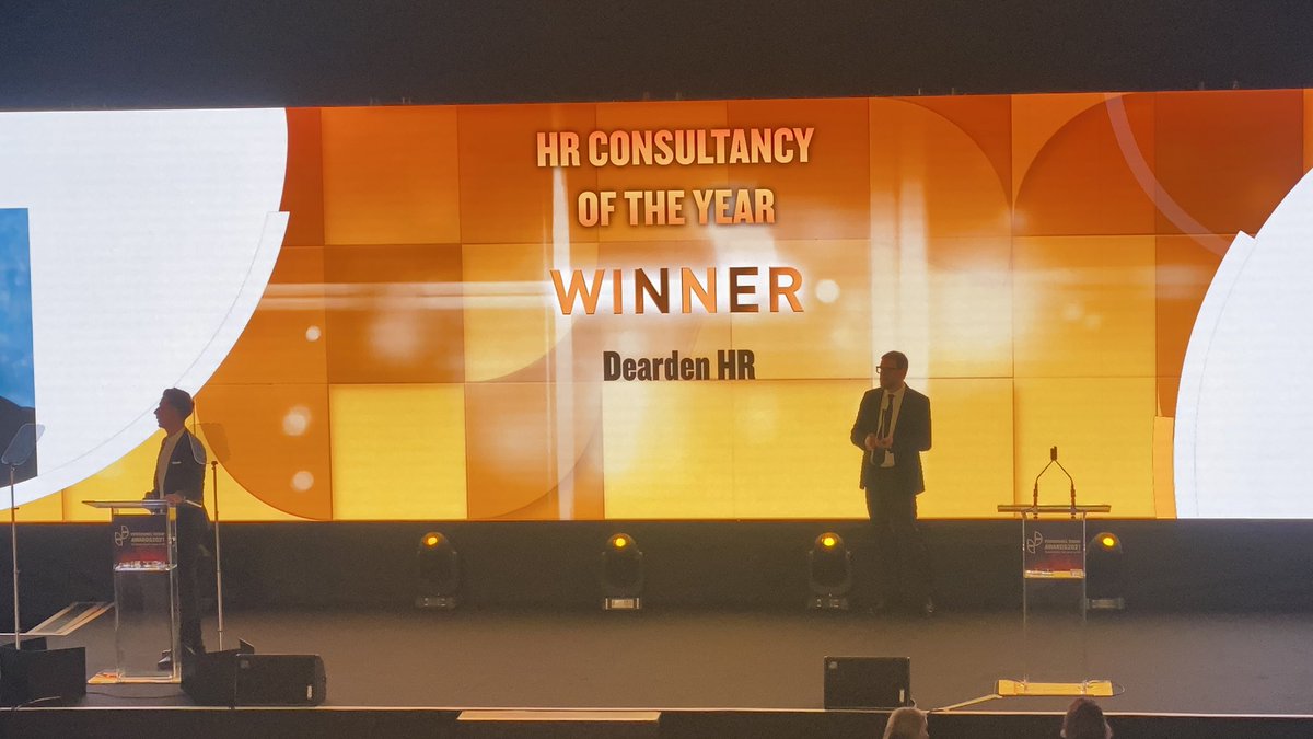 personneltoday's tweet photo. And now we move on to HR Consultancy of the Year. And the winner is… Dearden HR! Congratulations to them! #PTAwards https://t.co/zpzJT9DGBu