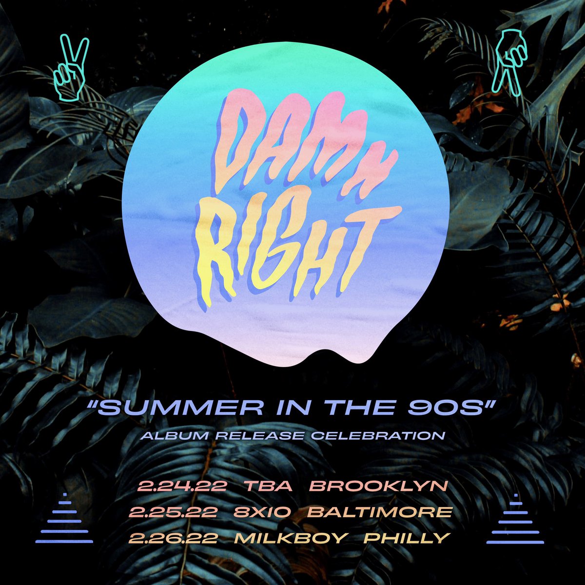 Super excited to announce our ‘Summer in the 90’s album celebration run’ 

We’re excited to welcome original DR Keyboard wizard Blake Mobley back into the fold along with the legendary Barney Cortez on guitar for these special shows. 

We can’t wait to get wild with y’all!