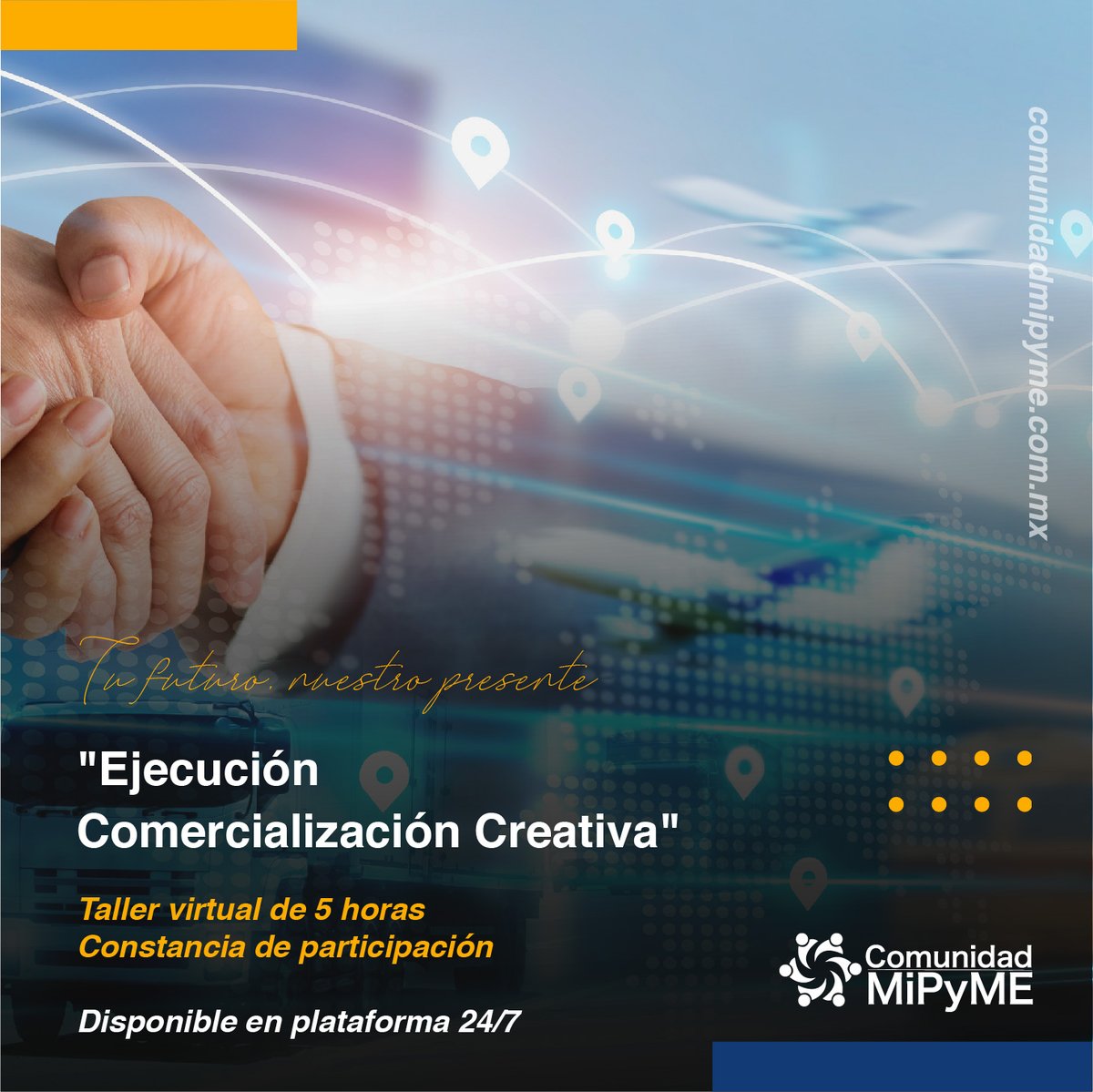 MiPymeComunidad's tweet photo. Todo lo que necesitas saber sobre comercio...
Adquiere aquí tu taller 👉
https://t.co/d2GTyNYivS

#taller #educación #comercio #comerciointernacional #comercioexterior https://t.co/4YjhxMCQs9