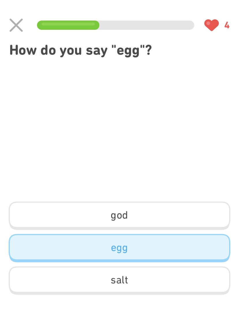 gracefulsparrow's tweet photo. thanks duolingo im learning so much https://t.co/GuYATjDrJN