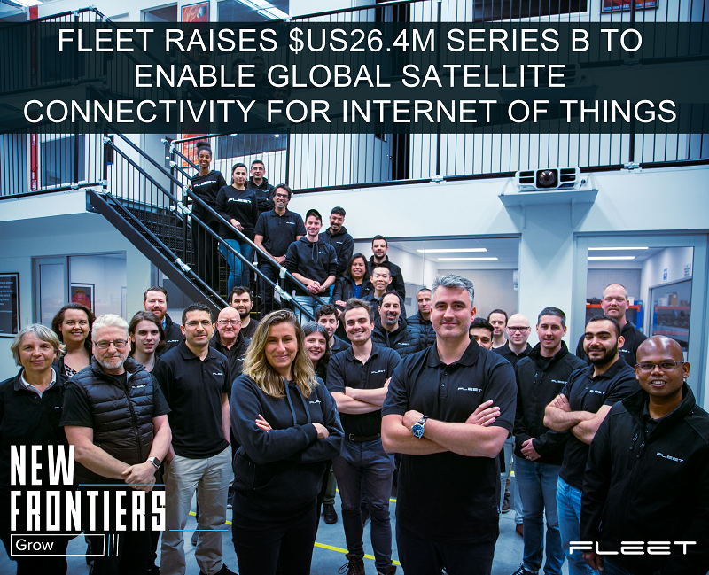 Fleet Space Technologies (@fleetspace) on Twitter photo Just announced: <a href="/fleetspace/">Fleet Space Technologies</a>'s $USD26.4M Series B valuing the company at $USD126M 🙌🎉
We are ready to scale and realise the full potential of IoT tech to secure planet-wide coverage of millions of industrial devices.
👉 bit.ly/FSTSERIESB
#FleetSpace #funding #seriesB Just announced: <a href="/fleetspace/">Fleet Space Technologies</a>'s $USD26.4M Series B valuing the company at $USD126M 🙌🎉
We are ready to scale and realise the full potential of IoT tech to secure planet-wide coverage of millions of industrial devices.
👉 bit.ly/FSTSERIESB
#FleetSpace #funding #seriesB