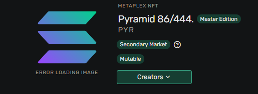 solanajunkie's tweet photo. Whats this ? @Pyramids_nft  You guys contract minting already? https://t.co/eK3oWB9ArA