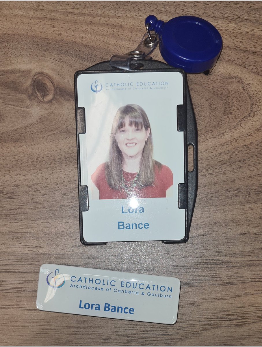 Today is my last day with Catholic Education Canberra Goulburn. I am proud to say that I did not lose my name badge or electronic pass at any time during my 5 years. 
New adventures await in late November.