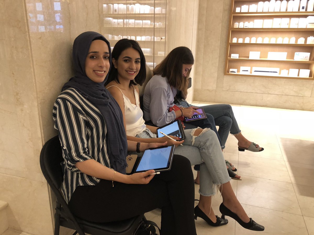 Throwback to one of our design the life you love mentorship events at <a href="/Apple/">Apple</a>! We can’t wait to host more events for the next generation of women and girls 💕 💻 ✨