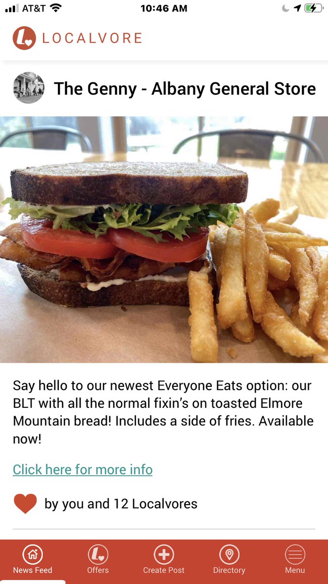 Localvore's tweet photo. There is lots of great content happening on our app with the new feature we just released the “News Feed”.

It is truly made in #vermont #socialmedia #postlocal https://t.co/CqGek2g9Vn