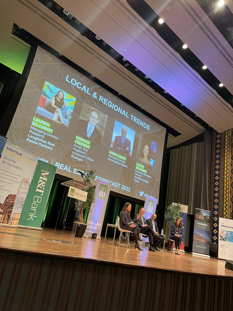 LauraSlutsky's tweet photo. Very proud of the @ULIPhiladelphia team today. The #Forecast22 in an unusual year is in the books! Thank you @wittygrittyPHL and all of our leaders for making it happen. We are resilient. The sky is the limit, Philadelphia. Cc @KevMo19130 @KellyCaryPHL https://t.co/ZvQgq2XvDE