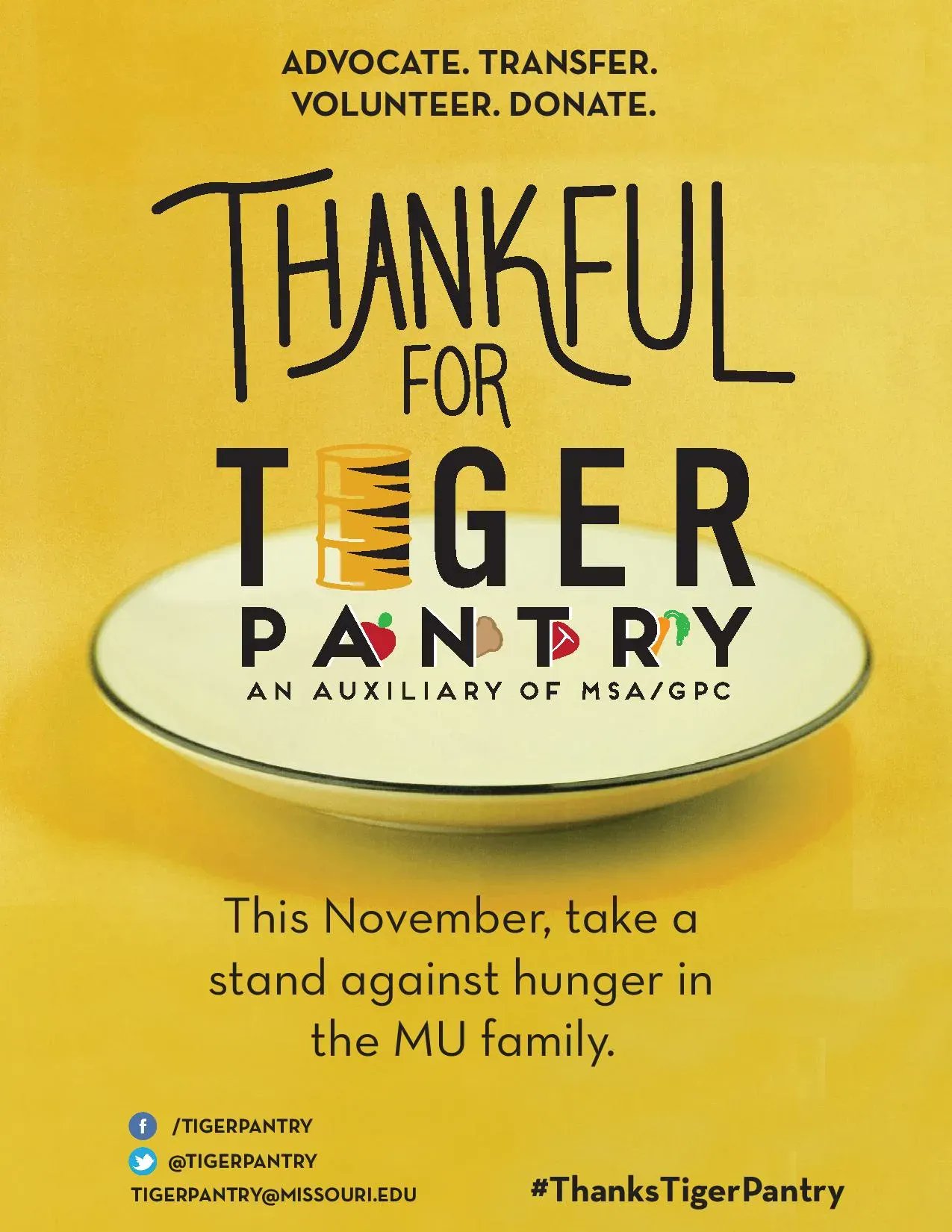 Donate to Tiger Pantry // Tiger Pantry // University of Missouri