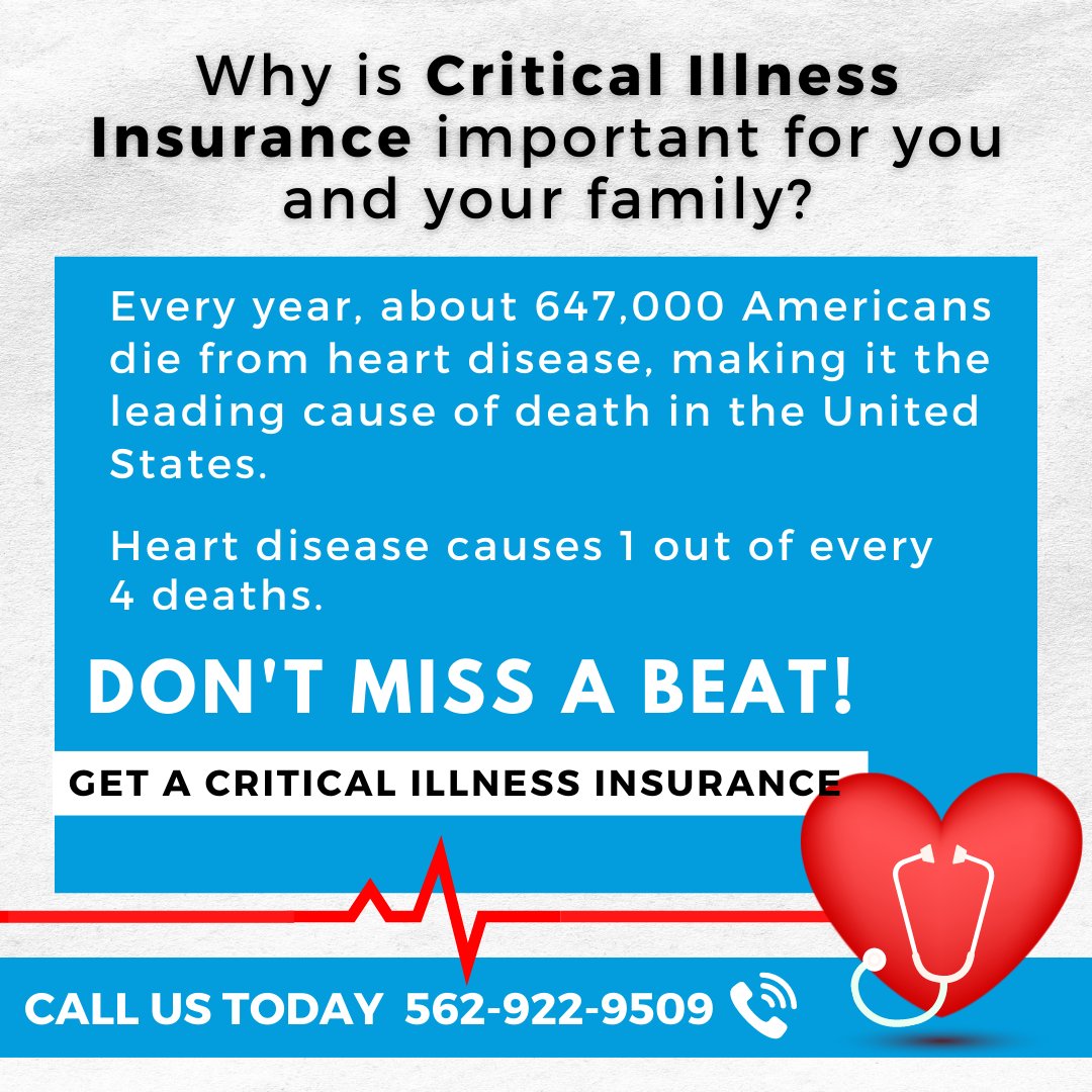 ewslife's tweet photo. Heart health can have a big impact on your life. Donβt ignore it. Get Critical Insurance NOW! β°
#criticalillnessinsurance #insurancebroker #ewslife #thescplan #planahead #financialadvisor #financialplanning #protection #life #insurance https://t.co/Vvy9SONtuf