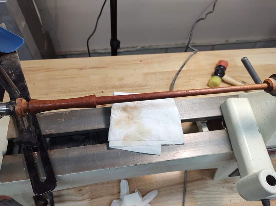 Here is the wand almost completed. Tomorrow is the night we draw for our lucky winner! Make sure to check the original post for giveaway rules.