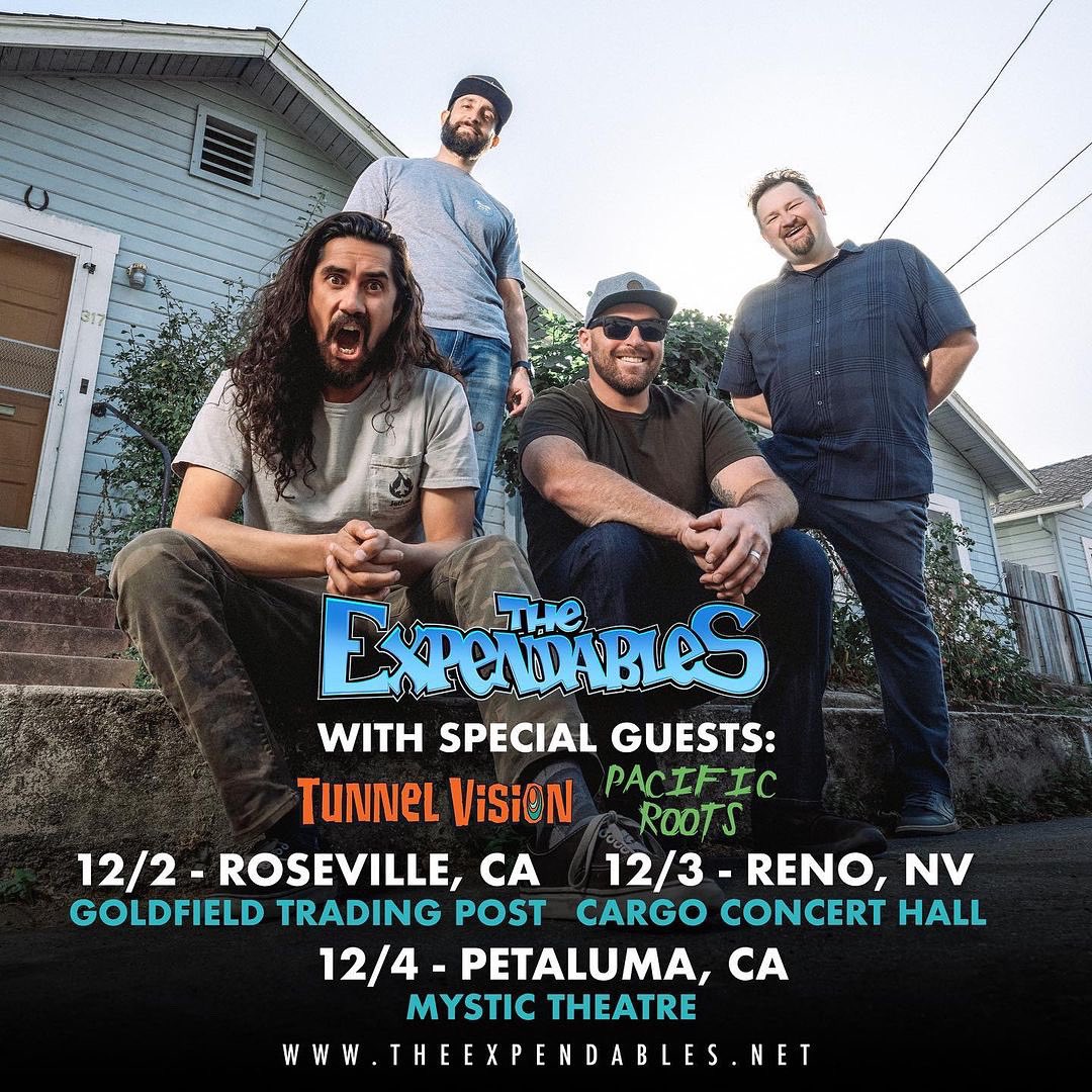 Tunnel Vision (@tunnelvisionsc) on Twitter photo Excited to announce we’re joining <a href="/TheExpendables/">The Expendables</a> and #PacificRoots for a few shows this December!! Good music & great company - these shows can’t come soon enough!! Get your tickets now at tunnelvisionsc.com Excited to announce we’re joining <a href="/TheExpendables/">The Expendables</a> and #PacificRoots for a few shows this December!! Good music & great company - these shows can’t come soon enough!! Get your tickets now at tunnelvisionsc.com