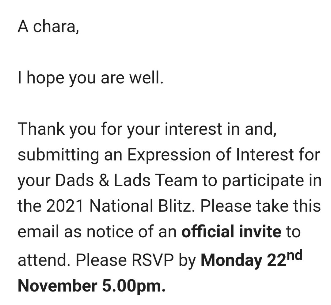 Well well well...Herts Social GAA on tour!