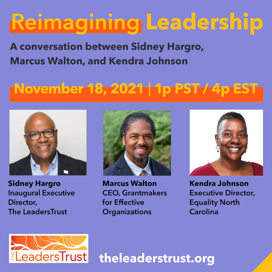 LAST DAY to RSVP! Please join us this Thursday for an invigorating conversation between <a href="/SidneyRHargro/">Sidney Hargro</a>, Marcus Walton, and <a href="/kendrarjohnson/">Kendra Johnson</a>. Email miguel@theleaderstrust.org to get the zoom details.