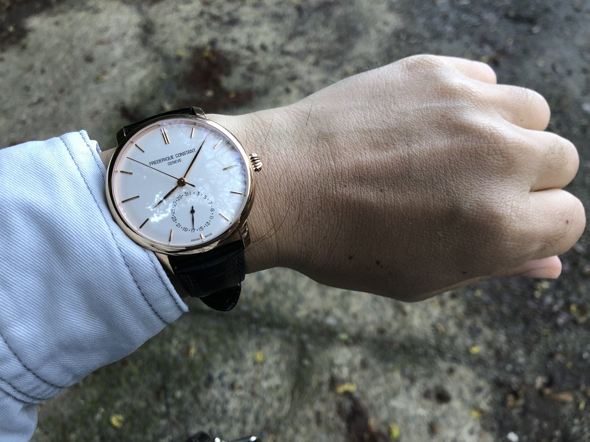 仕事にんです♪
#frederiqueconstant
#フレデリックコンスタント
#フレデリック・コンスタント
#fc710
#時計は趣味だ